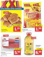 Lidl reclame folder week 35 pagina.12 EXTRA INHOUD, EXTRA VOORDEEL! Pommes frites Heerlijke frites voor in de frituur 3,5 kg Plantaardige frituurolie 5 l per fles 1.99 3,5 ...