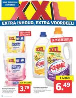Lidl reclame folder week 35 pagina.16 Vloeibaar wasmiddel Voor de witte of bonte was De vertrouwde kwaliteit van Formil in een extra grote fles 5 l per fles Vochtig toiletpapier ...