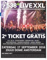 Lidl reclame folder week 35 pagina.17 2e TICKET GRATIS *T.W.V. 45,- (excl. servicekosten) O.A.: ALI B CLEAN BANDIT KENSINGTON MAAN MISS MONTREAL SHARON DOORSON SHAWN ...