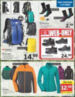 Lidl reclame folder week 35 pagina.33 Dames: 35 t/m 42 Heren: 39 t/m 46 Incl. regenhoes Dames: S t/m L HAH · G1/G2/G3/G4/G5 · 35/2016 CRIVIT® Wandelrugzak ...