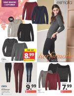 Lidl reclame folder week 35 pagina.36 HAH · G1/G2/G3/G4/G5 · 35/2016 ESMARA® Trui Maten: S t/m L ESMARA® 2 Shirts Maten: S t/m L ESMARA® Stretchbroek 5-pocket-model ...