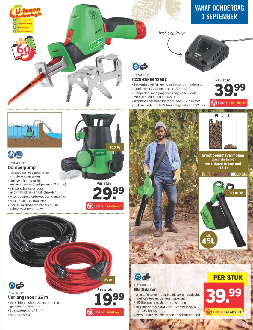 Lidl Aanbiedingen van 29-08-2016 pagina.27