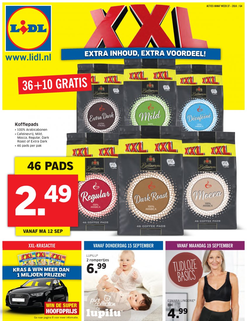 Lidl Aanbiedingen van 12-09-2016 pagina.1