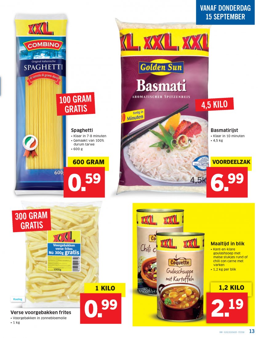 Lidl Aanbiedingen van 12-09-2016 pagina.13