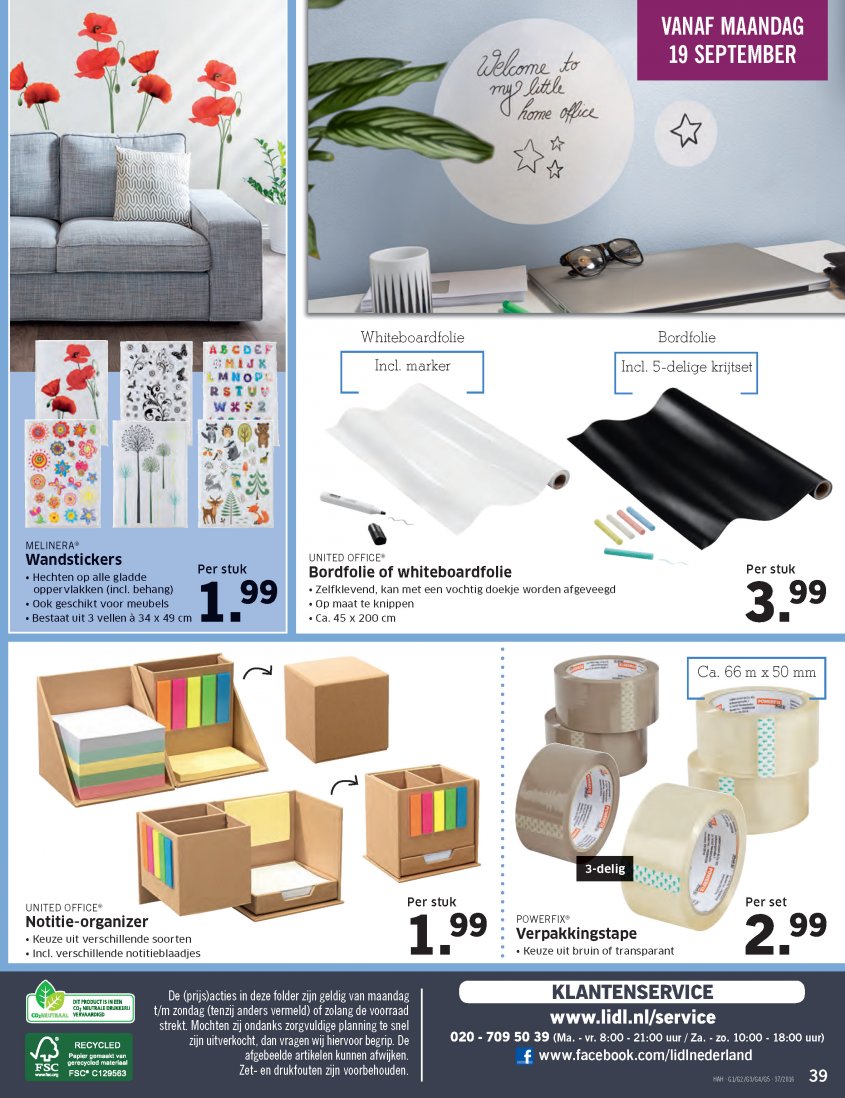 Lidl Aanbiedingen van 12-09-2016 pagina.39