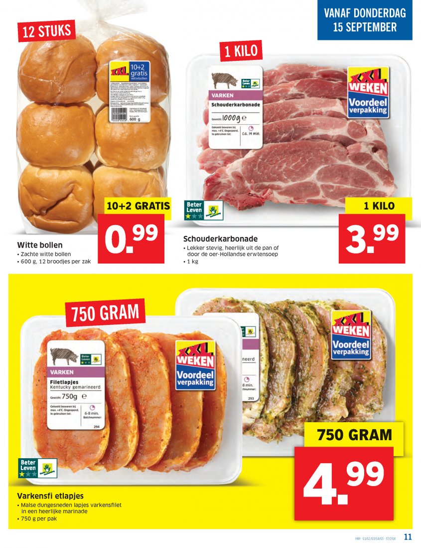 Lidl Aanbiedingen van 12-09-2016 pagina.11