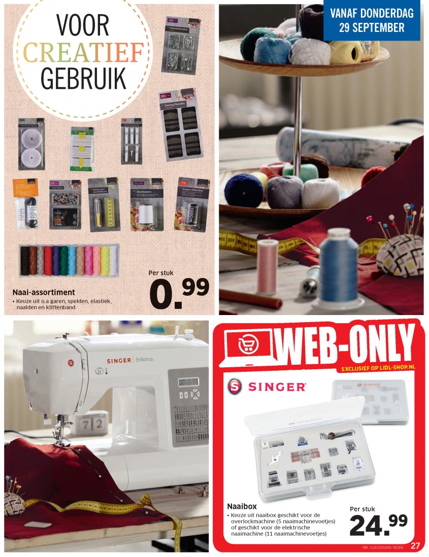 Lidl Aanbiedingen van 26-09-2016 pagina.27