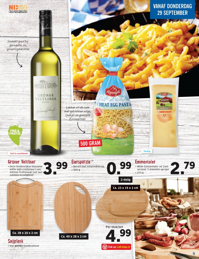 Lidl Aanbiedingen van 26-09-2016 pagina.9