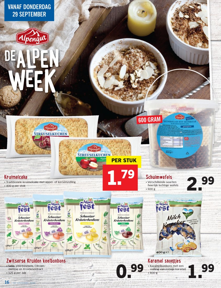 Lidl Aanbiedingen van 26-09-2016 pagina.16