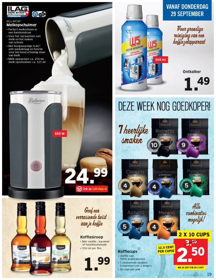 Lidl Aanbiedingen van 26-09-2016 pagina.19
