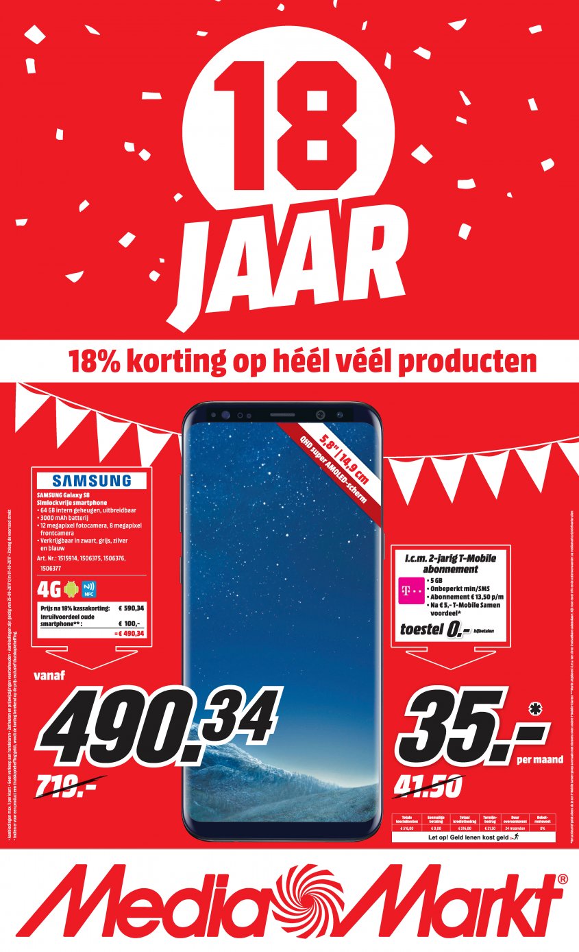 Media Markt Aanbiedingen van 25-09-2017 pagina.1