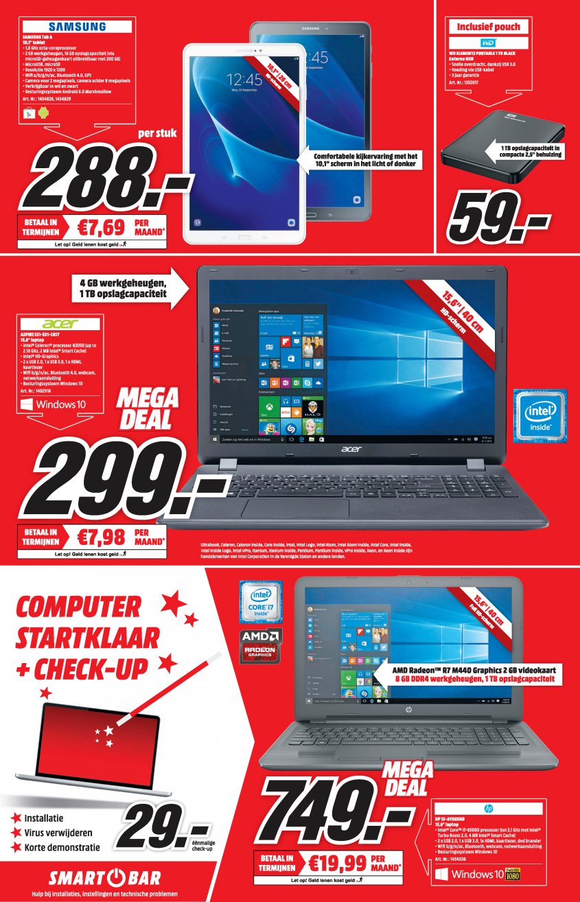 Media Markt Aanbiedingen van 04-07-2016 pagina.6