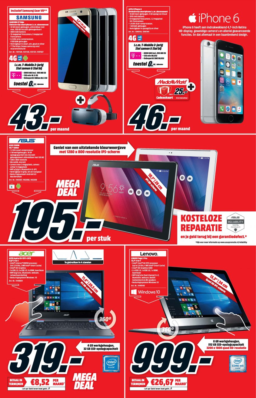 Media Markt Aanbiedingen van 11-07-2016 pagina.6