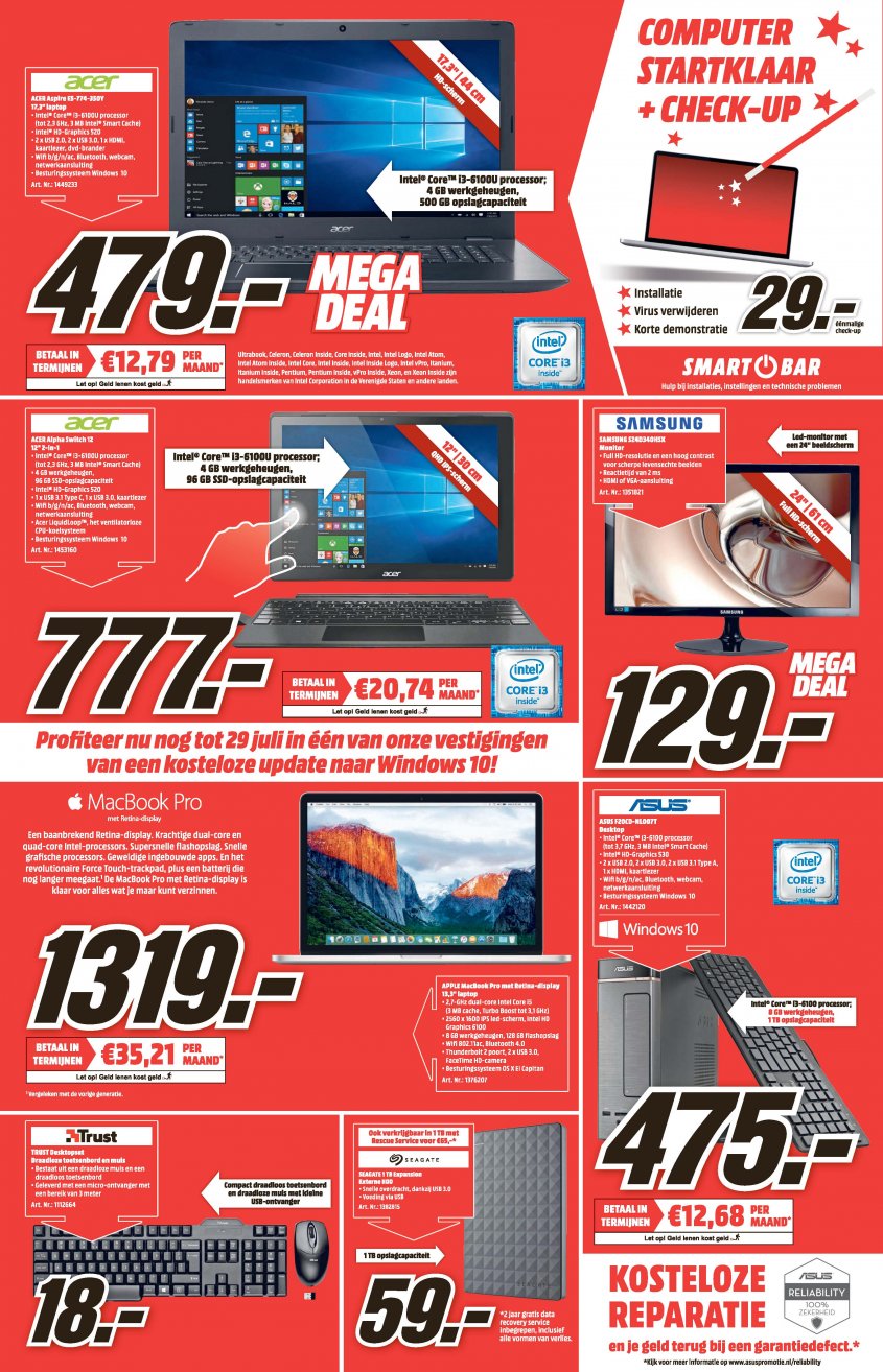 Media Markt Aanbiedingen van 18-07-2016 pagina.2