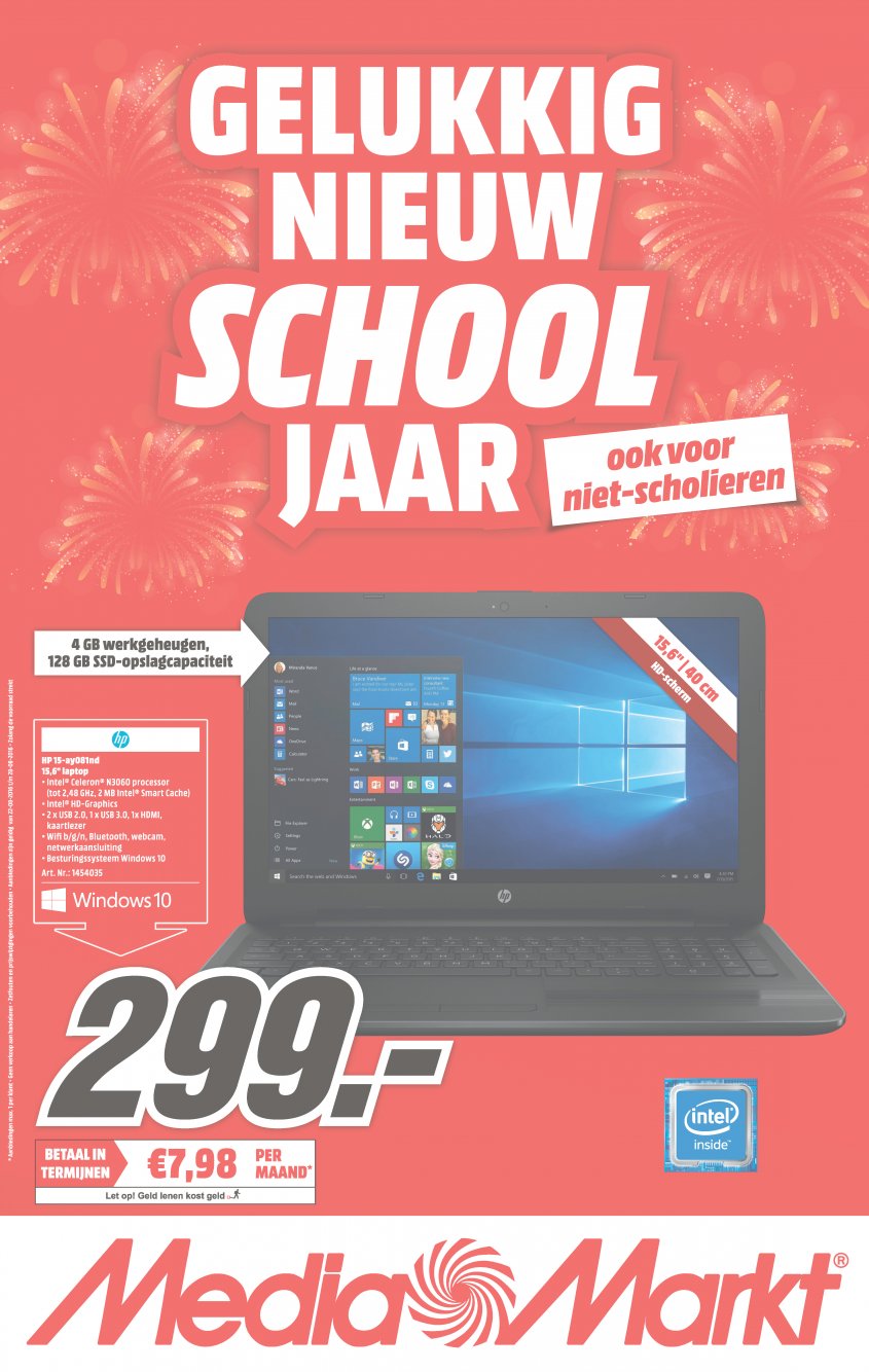Media Markt Aanbiedingen van 22-08-2016 pagina.1