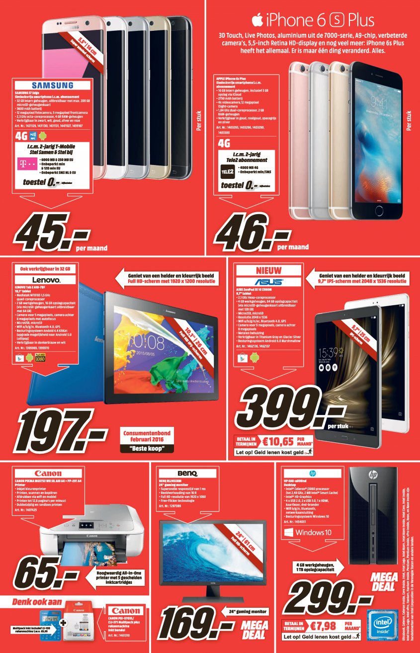 Media Markt Aanbiedingen van 29-08-2016 pagina.6