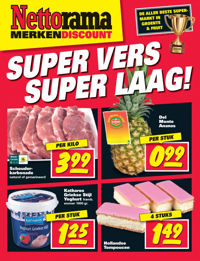 Nettorama Aanbiedingen van 19-06-2017 pagina.1