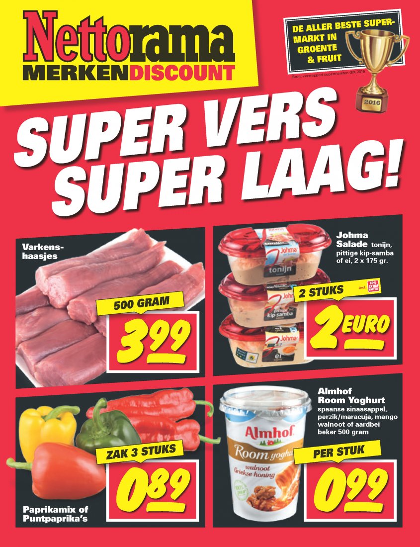 Nettorama Aanbiedingen van 21-08-2017 pagina.1