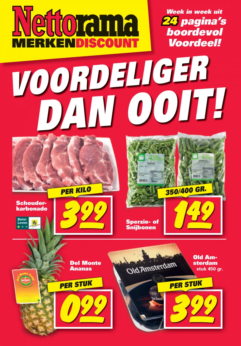 Nettorama Aanbiedingen van 09-10-2017 pagina.1