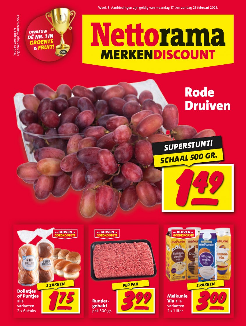 Nettorama Aanbiedingen van 17-02-2025 pagina.1