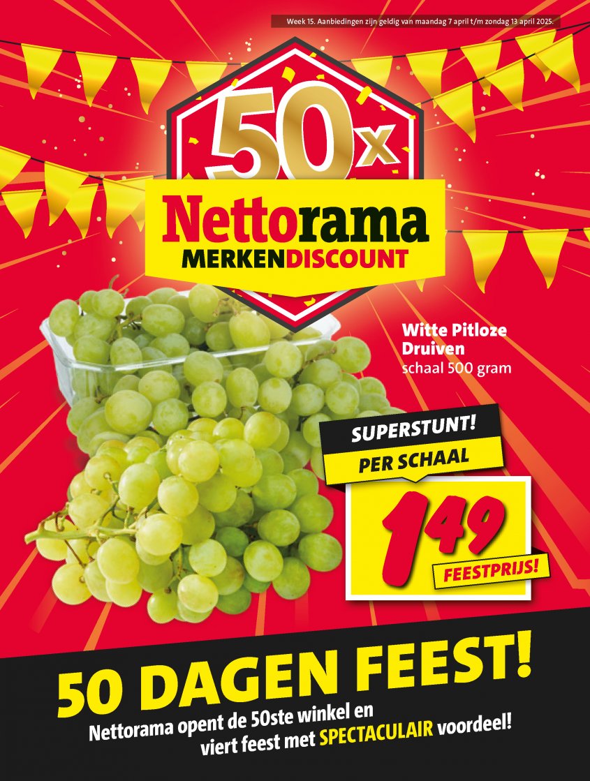 Nettorama Aanbiedingen van 07-04-2025 pagina.1