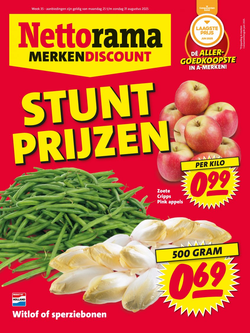 Nettorama Aanbiedingen van 25-08-2025 pagina.1
