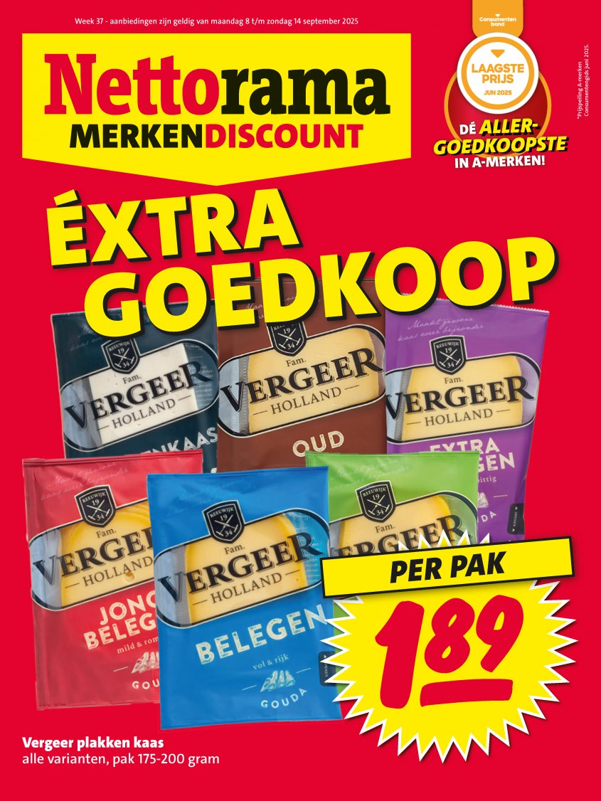 Nettorama Aanbiedingen van 08-09-2025 pagina.1