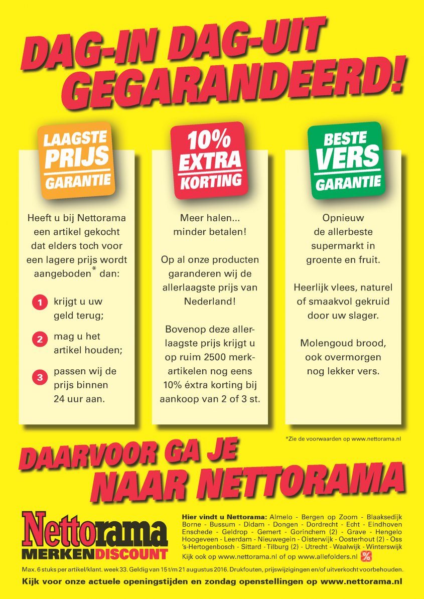Nettorama Aanbiedingen van 15-08-2016 pagina.16