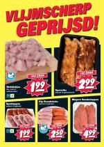 Nettorama reclame folder week 34 pagina.4 VLIJMSCHERP Wokblokjes kip, rund of varkensvlees Spareribs naturel of gemarineerd Speklappen naturel of gekruid Magere Runderlappen ...