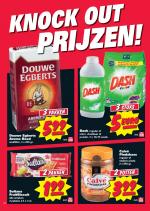 Nettorama reclame folder week 34 pagina.10 10 KNOCK OUT Sultana FruitBiscuit alle smaken 2 pakken à 5 x 3 st. incl. 10% EXTRA KORTING 599l 3 PAKKEN Douwe EgbertsAroma ...