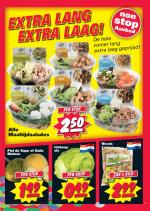 Nettorama reclame folder week 35 pagina.3 Alle Maaltijdsalades 3 Nicola IJsbergsla 299l ZAK 5 KILO 250l PER STUK EXTRA LANG EXTRA LAAG! nonstopAanbod De hélezomer ...