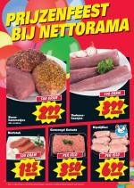 Nettorama reclame folder week 35 pagina.4 4 Beenhammetjes alle smaken Varkenshaasjes Biefstuk KipdijfiletGemengd Gehakt * Niet in assortiment van Nettorama Dongen, Leerdam en ...