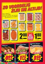 Nettorama reclame folder week 35 pagina.5 5 gehaktschnitzels gehaktbal k & kl gyrosvlees satéschnitzels boerengehaktrol mager rundergehakt fijne verse worst kipsaté schnitzels ...