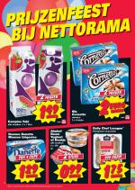 Nettorama reclame folder week 35 pagina.8 8 Daily Chef Lasagne* Bolognese of groenteAlmhof Room Yoghurtof Hoekje alle smaken 2 x 150 gr. Danone Danette Mousse Liégeoise ...