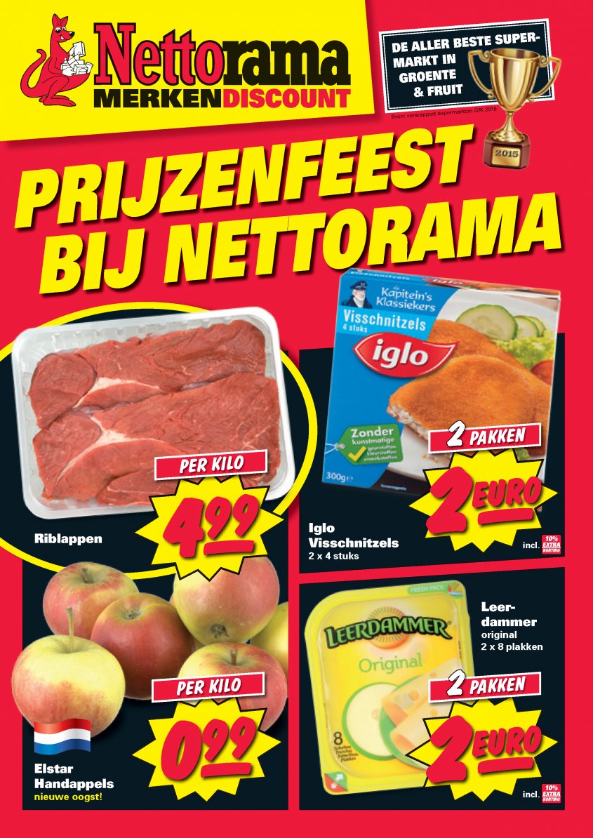 Nettorama Aanbiedingen van 05-09-2016 pagina.1
