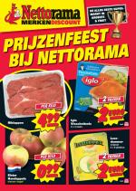 Nettorama reclame folder week 36 pagina.1 Leerdammer original 2 x 8 plakken Iglo Visschnitzels 2 x 4 stuks Riblappen DE ALLER BESTE SUPERMARKT INGROENTE& FRUIT Bron: ...