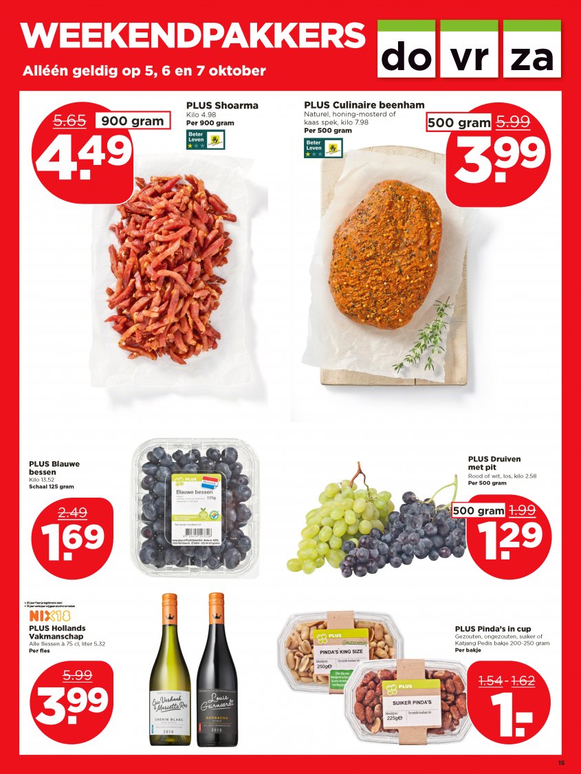 Plus Aanbiedingen van 01-10-2017 pagina.15