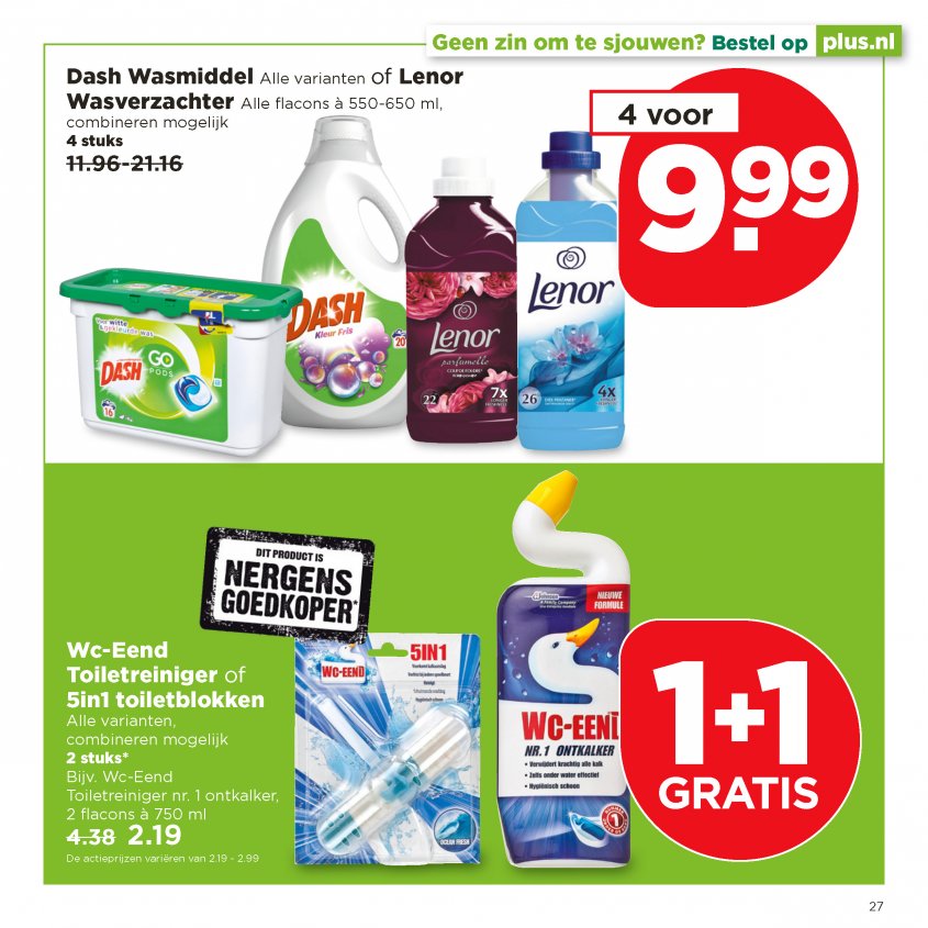 Plus Aanbiedingen van 22-10-2017 pagina.27