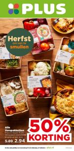 Plus reclame folder week 42, pagina.1