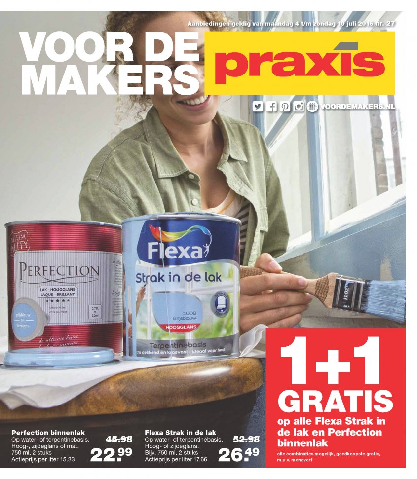 Praxis Aanbiedingen van 04-07-2016 pagina.1