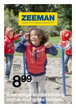 ZEEMAN reclame folder week 37 pagina.1 