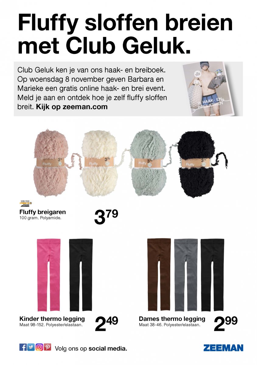 ZEEMAN Aanbiedingen van 28-10-2017 pagina.13