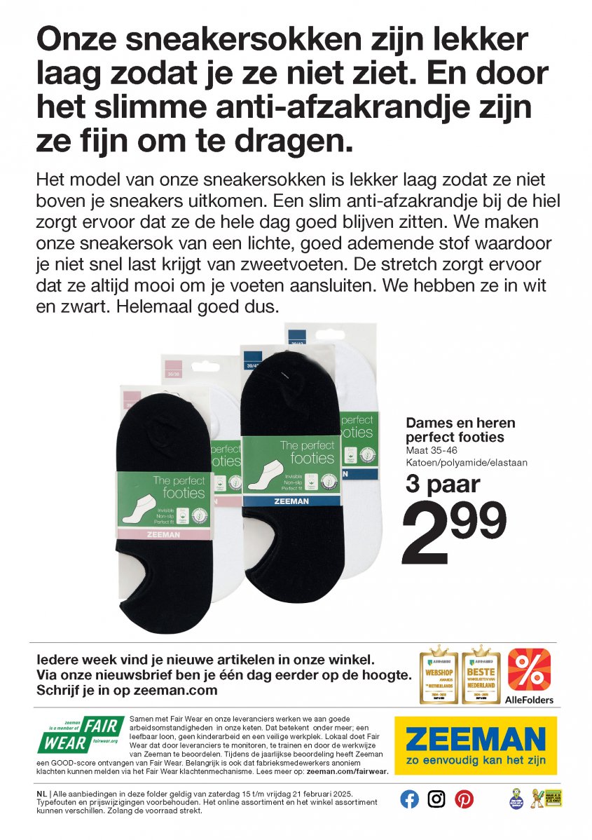 ZEEMAN Aanbiedingen van 15-02-2025 pagina.15