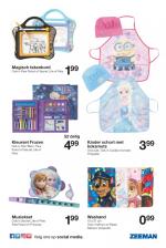 ZEEMAN reclame folder week 43 pagina.3 Washand 15 x 21 cm Ook in Minion of Blaze Katoen/ polyester 099 Magisch tekenbord Ook in Paw Patrol of Secret Life of Pets199 Kleurset ...