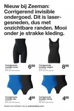 ZEEMAN reclame folder week 43 pagina.8 Nieuw bij Zeeman: Corrigerend invisible ondergoed. Dit is lasergesneden, dus met onzichtbare randen. Mooi onder je strakke kleding. ...