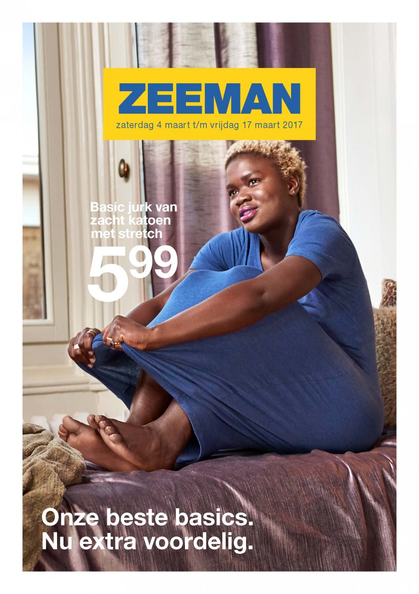 ZEEMAN Aanbiedingen van 04-03-2017 pagina.1